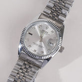 Women Chain Wrist Watch Silver R
